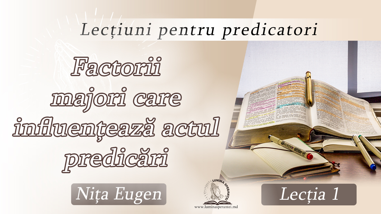 Lecțiuni pentru predicători